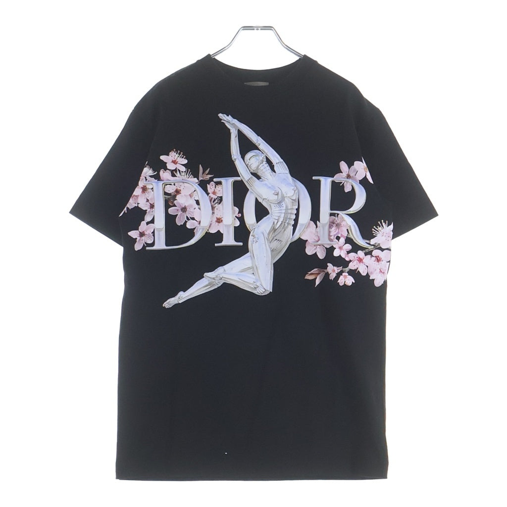 DIOR(ディオール) 19SS × SORAYAMA ソラヤマ フロントプリント 半袖Tシャツ カットソー ブラック 933J602A0554