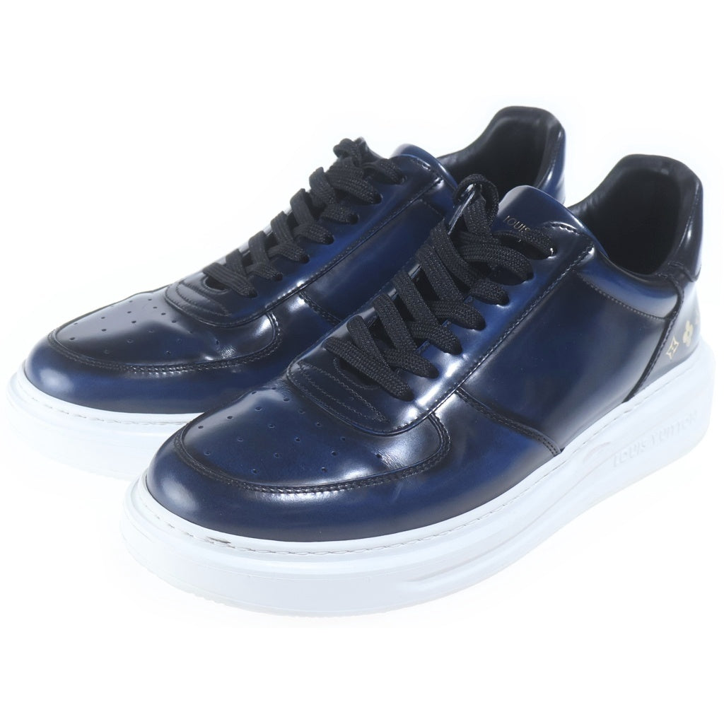 LOUIS VUITTON(ルイヴィトン) ビバリーヒルズ LVロゴ ローカットスニーカー シューズ ブルー FA0128