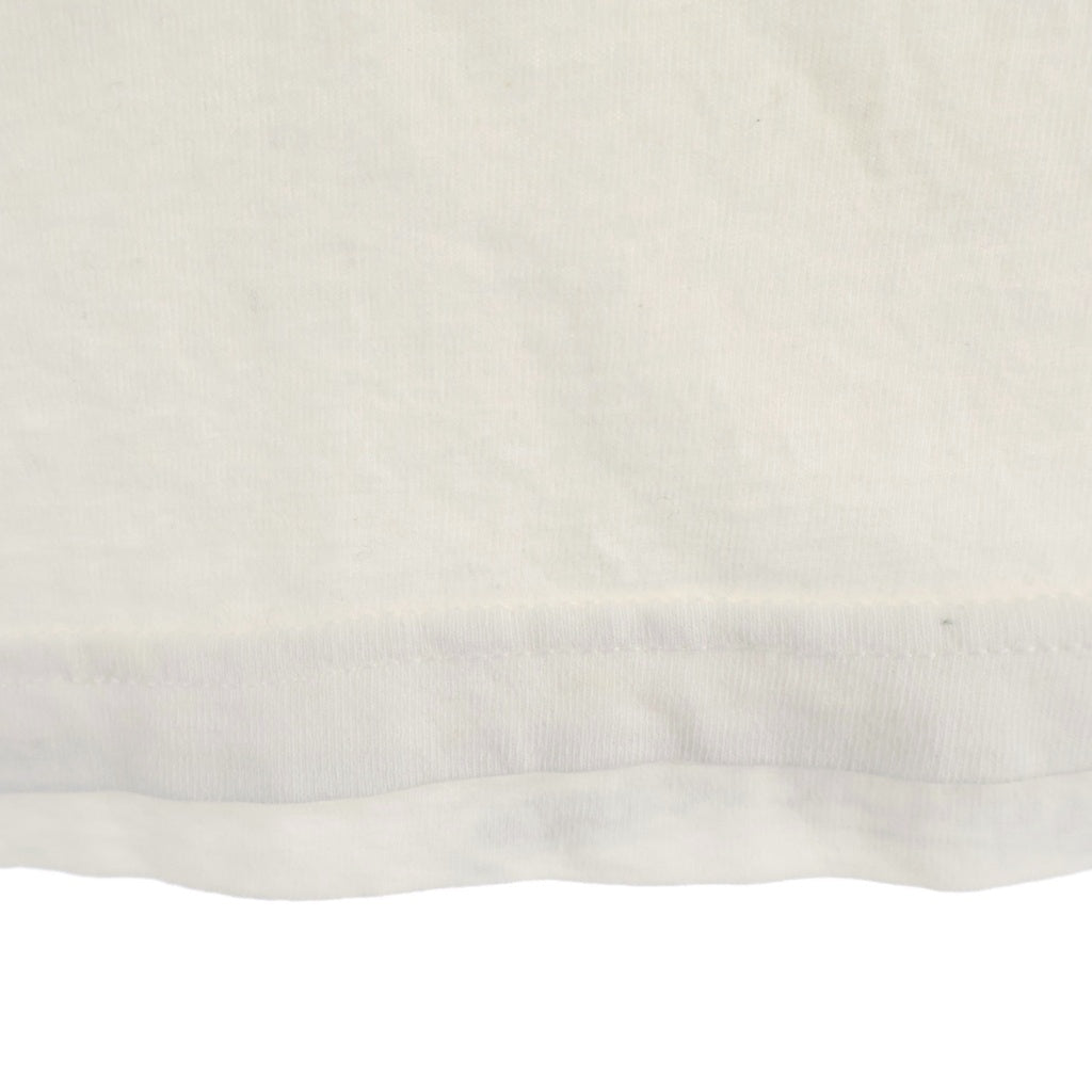 CHROME HEARTS(クロムハーツ) OLD FLORAL T-SHIRT オールド ネックロゴ バックフローラルクロス 半袖Tシャツ カットソー ホワイト