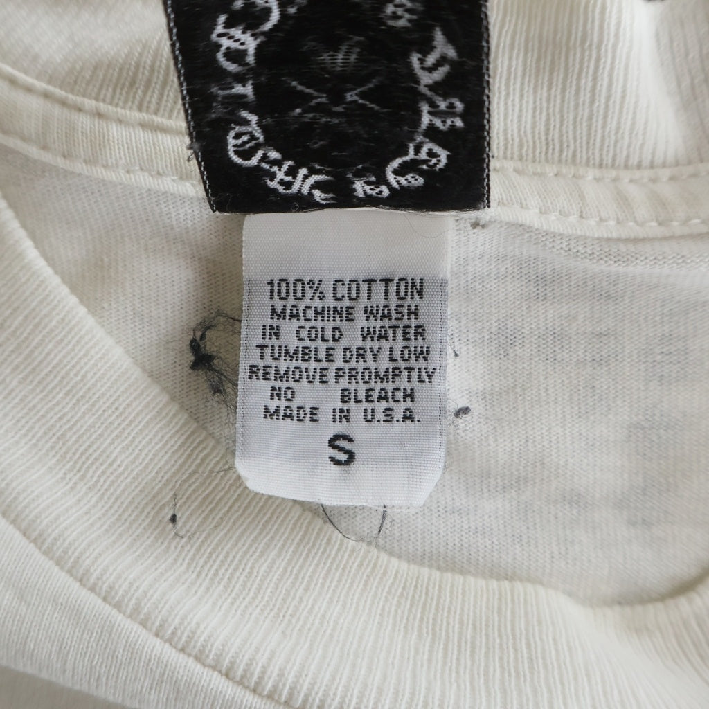 CHROME HEARTS(クロムハーツ) OLD CH PLS CROSS TEE オールド バックCHプラス クロスプリント 半袖Tシャツ カットソー ホワイト