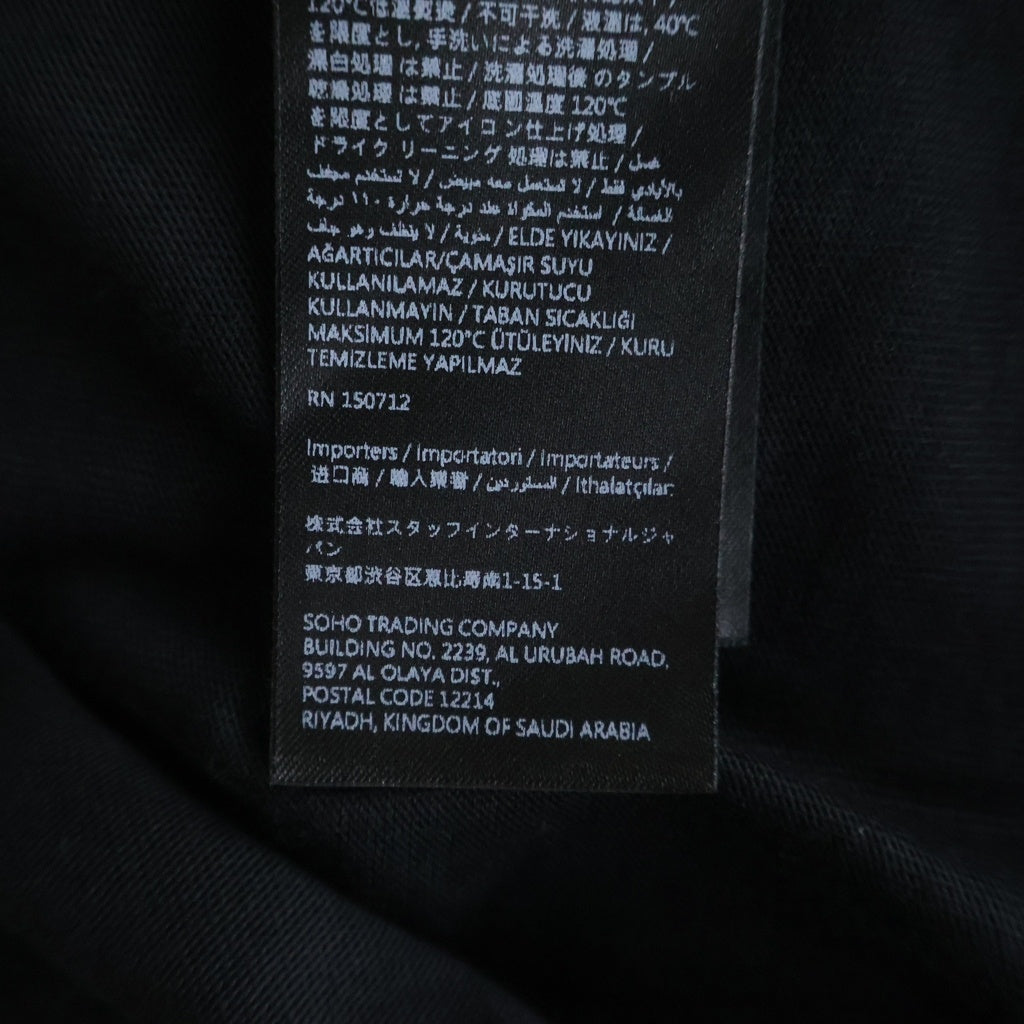 AMIRI(アミリ) 26SS MA Chateau TEE ロゴ刺繍 クルーネック 半袖Tシャツ カットソー ブラック AMTOJR1070