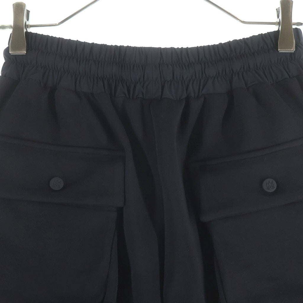 AMIRI(アミリ) 26SS Men Shorts ラバーロゴ ハーフパンツ ショーツ ブラック AMBMSO1058