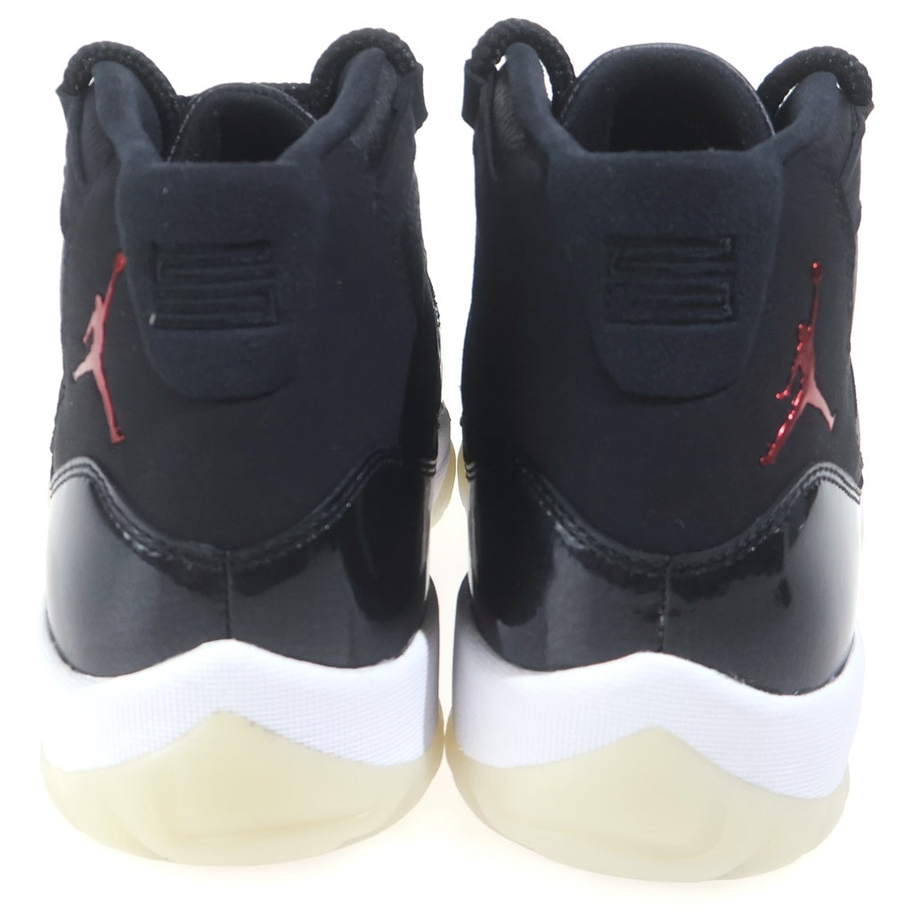 NIKE(ナイキ) 【観賞用 2015年製】 AIR JORDAN 11 RETRO 72-10 エアジョーダン11 レトロ ハイカットスニーカー ブラック US9.5/27.5cm 378037-002