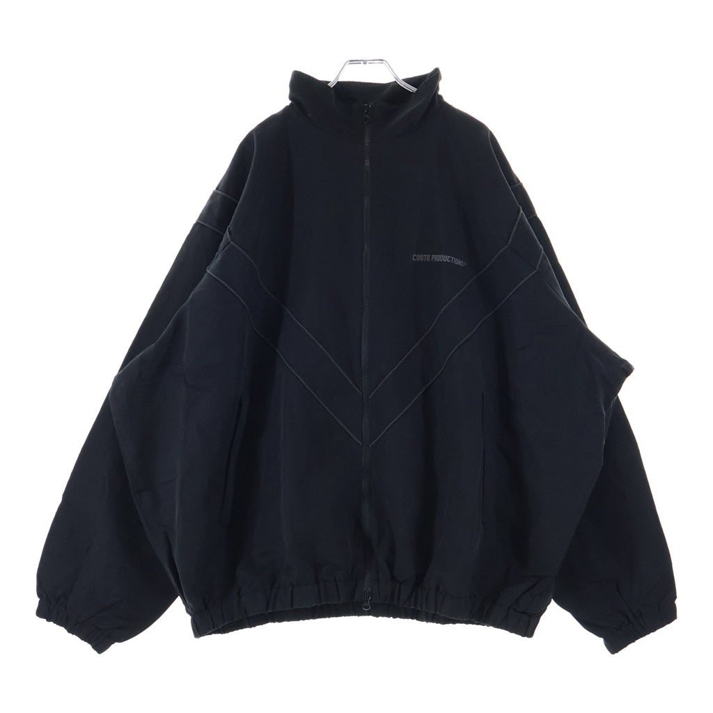 COOTIE PRODUCTIONS(クーティー プロダクションズ) 25SS Weather Training Jacket フロントロゴ ウェザー トレーニングジャケット ブラック CTE-25S205
