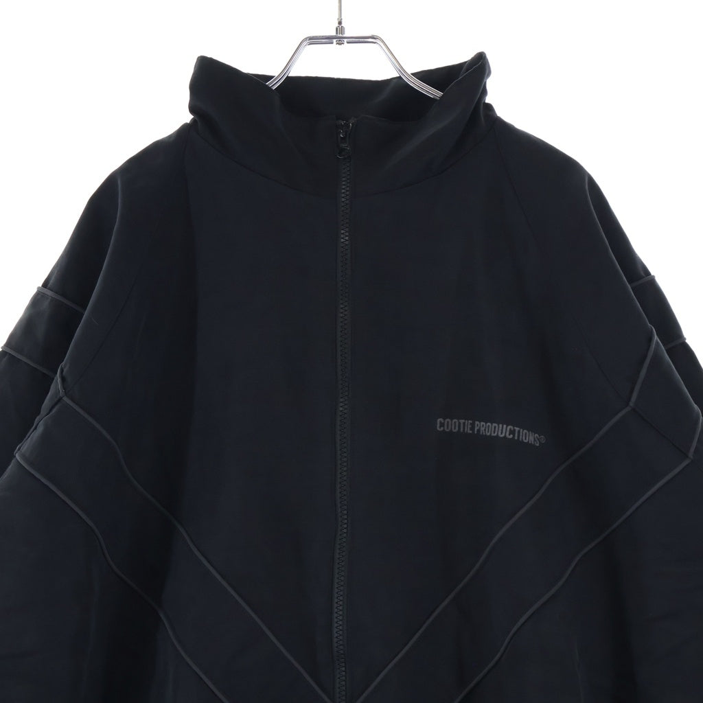 COOTIE PRODUCTIONS(クーティー プロダクションズ) 25SS Weather Training Jacket フロントロゴ ウェザー トレーニングジャケット ブラック CTE-25S205