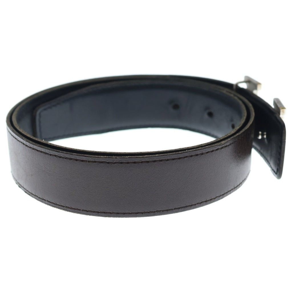 HERMES(エルメス) H Buckle Belt Hバックルベルト ブラウン/シルバー