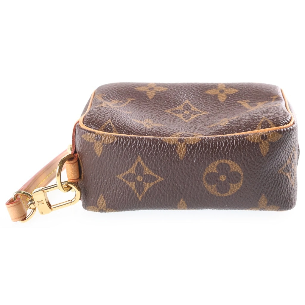 LOUIS VUITTON(ルイヴィトン) モノグラム トゥルース ワピティ PVC レザー ポーチ マルチケース 小物入れ ブラウン M58030 レディース