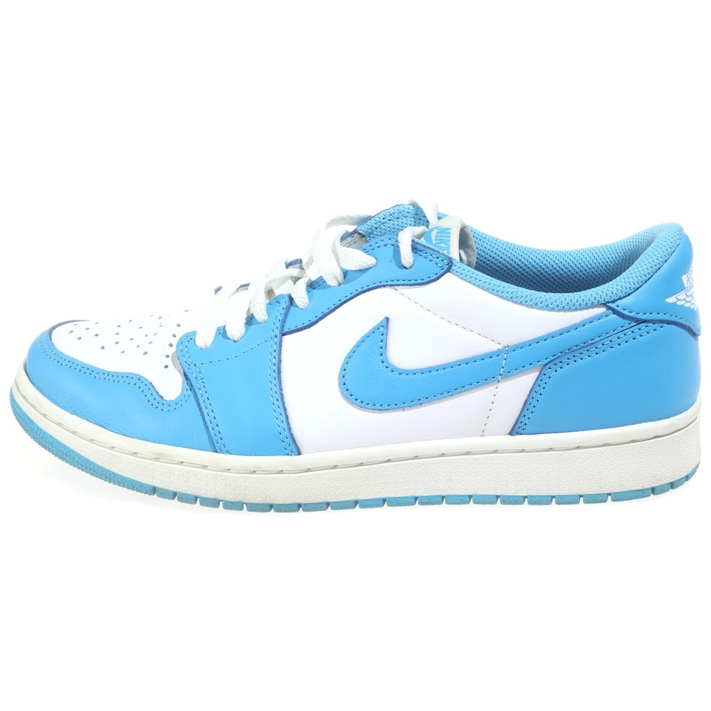 NIKE SB(ナイキエスビー) AIR JORDAN 1 LOW UNC CJ7891-401 エアジョーダン1 ロー ローカットスニーカー シューズ ホワイト/ブルー US8.5/26.5cm