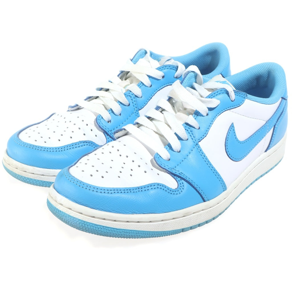 NIKE SB(ナイキエスビー) AIR JORDAN 1 LOW UNC CJ7891-401 エアジョーダン1 ロー ローカットスニーカー シューズ ホワイト/ブルー US8.5/26.5cm