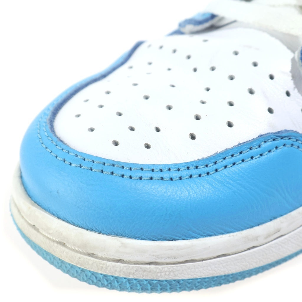 NIKE SB(ナイキエスビー) AIR JORDAN 1 LOW UNC CJ7891-401 エアジョーダン1 ロー ローカットスニーカー シューズ ホワイト/ブルー US8.5/26.5cm