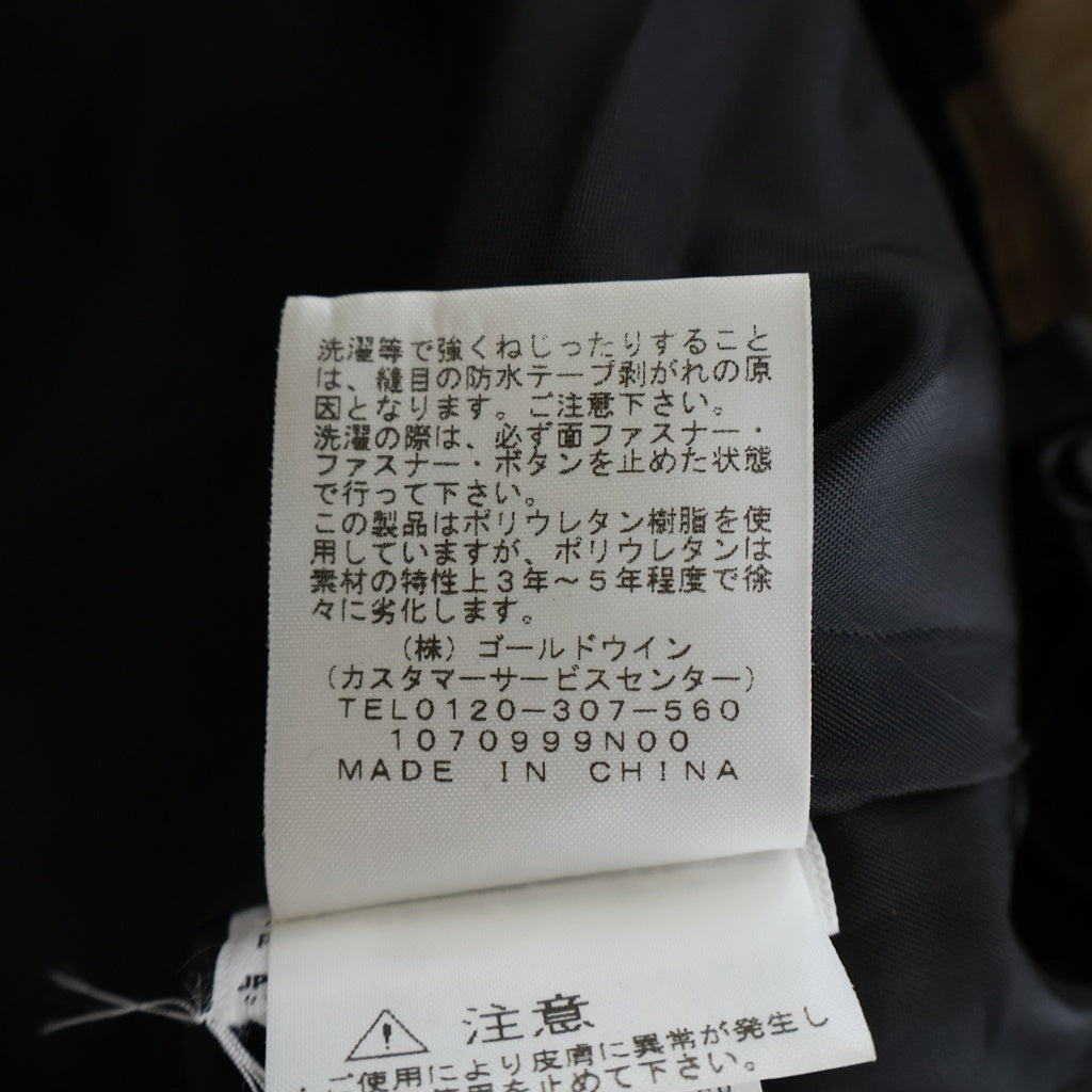 THE NORTH FACE(ザノースフェイス) 21AW SUPREME Bleached Denim Print Mountain Jacket × シュプリーム 総柄 ブリーチ デニム プリント マウンテンジャケット ブラック/ブラウン NP52100I