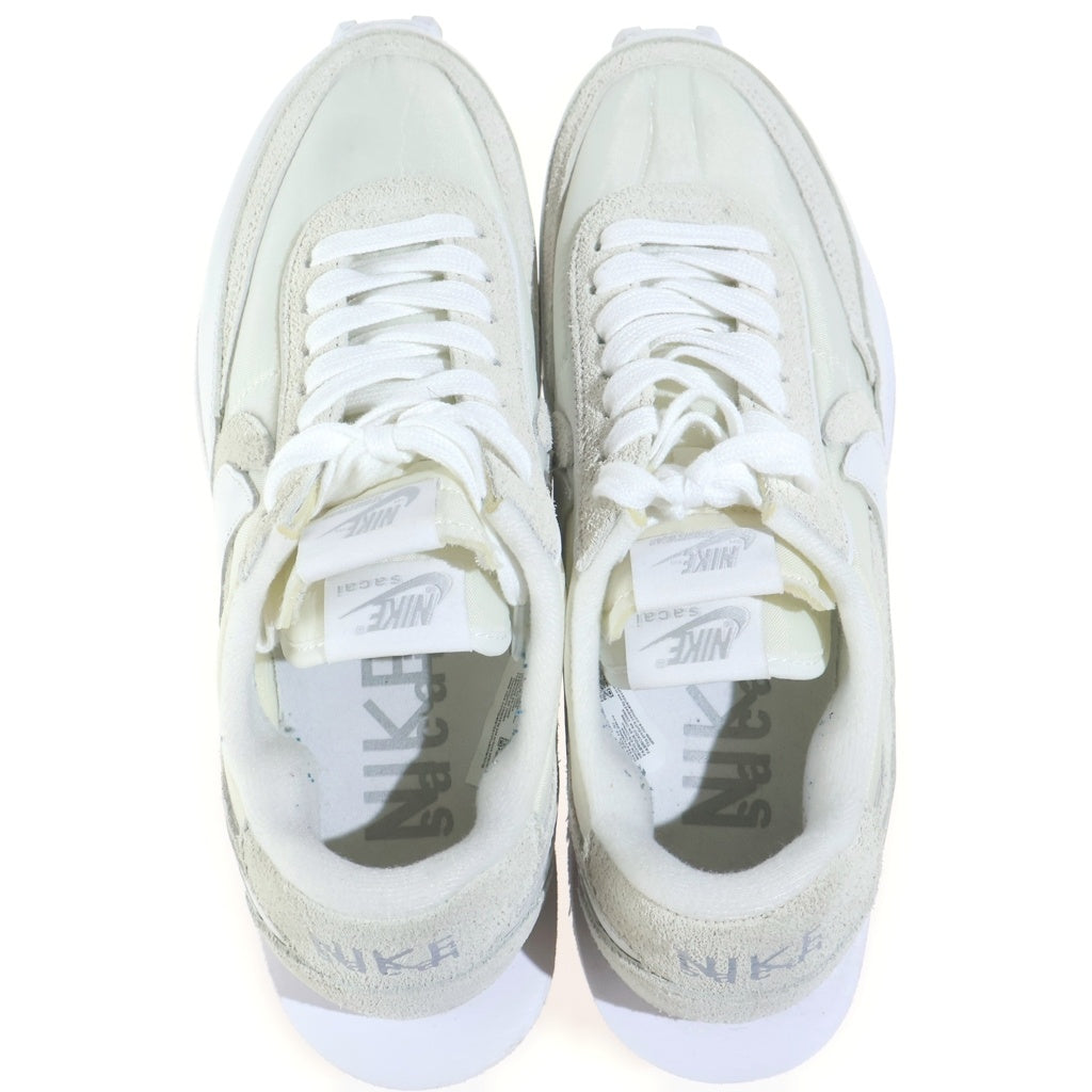 NIKE(ナイキ) ×Sacai LDWAFFLE BV0073-001 サカイ エルディーワッフル ローカットスニーカー ホワイト US8.5/26.5cm