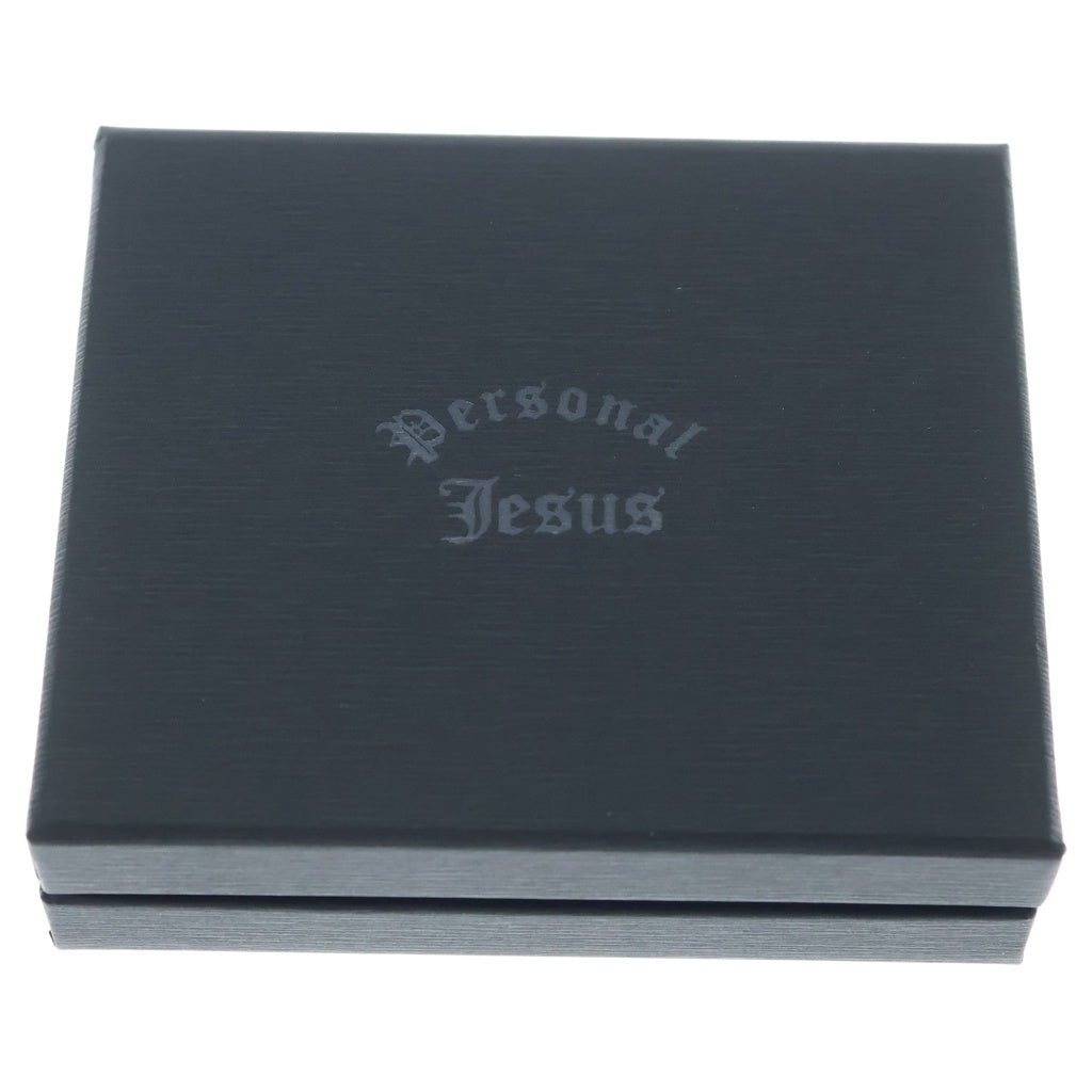 Personal Jesus(パーソナルジーザス) WOOD DOG TAG W/LARGE ドッグタグ クロス ボールチェーン ネックレス シルバー