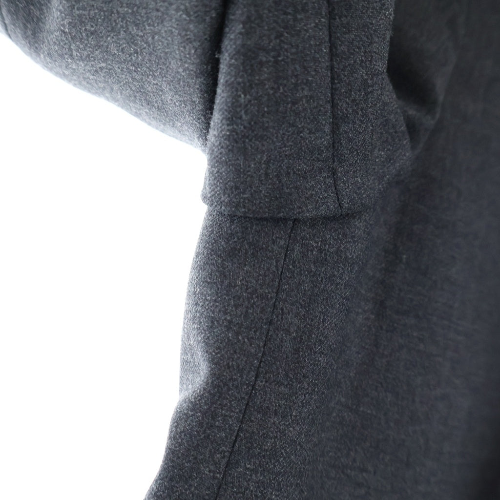 THOM BROWNE(トムブラウン) Tailored Jacket ノッチドラペル 2B 裏地ストライプ テーラードジャケット グレー レディース