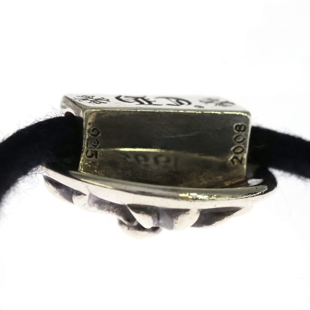 CHROME HEARTS(クロムハーツ) HAIRBAND クロスボール ヘアバンド ヘアゴムコンチョ シルバー BCA151