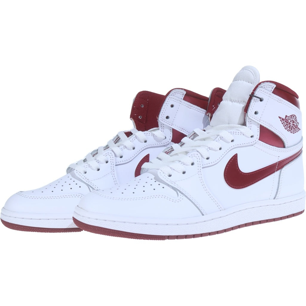 NIKE(ナイキ) AIR JORDAN 1 HIGH 85 Metallic Burgundy エアジョーダンワン メタリックバーガンディ ハイカットスニーカー ホワイト US10/28.0cm BQ4422-161