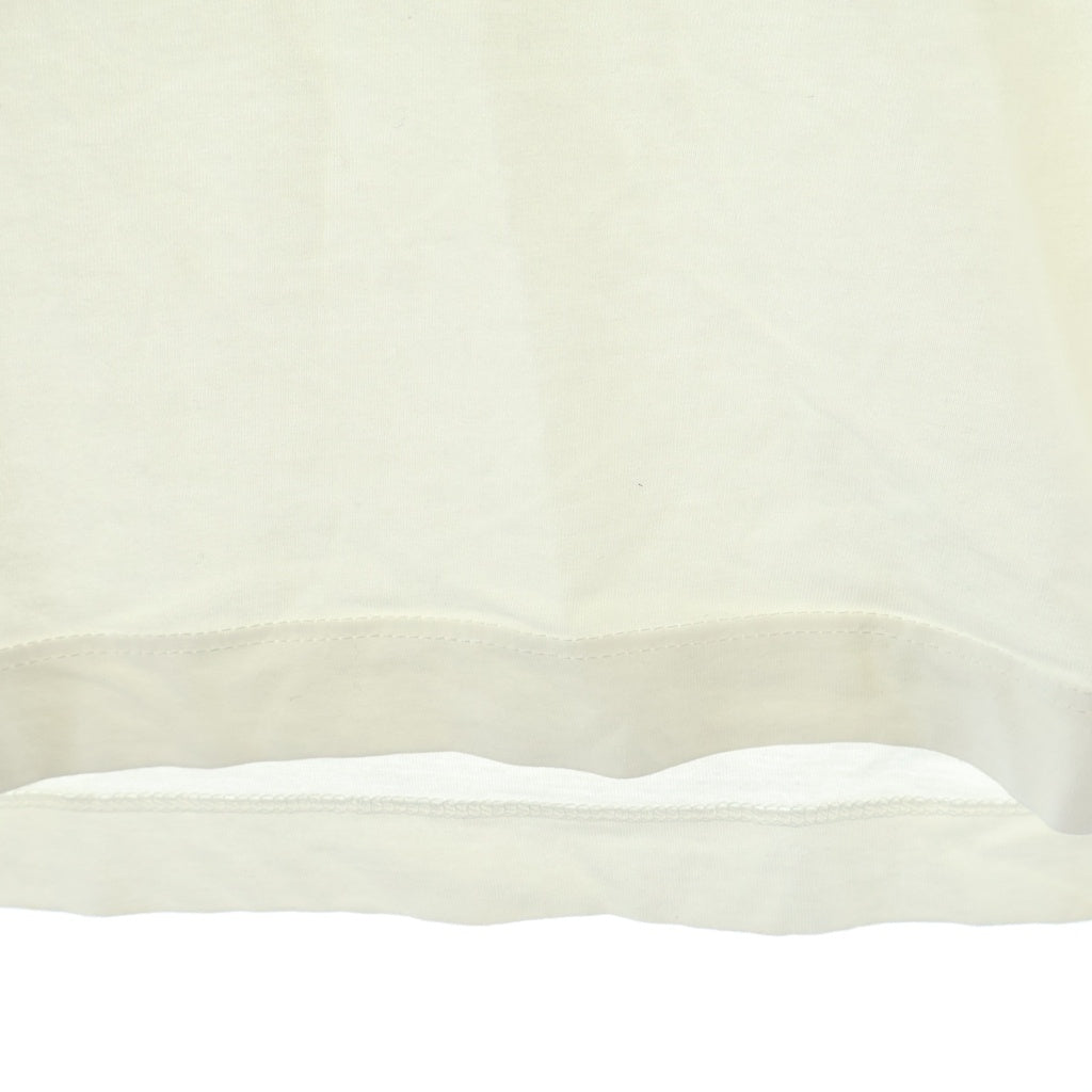 COMME des GARCONS SHIRT(コムデギャルソンシャツ) 00SS チェッカーフラッグ柄 クルーネック半袖Tシャツ カットソー ホワイト S08198