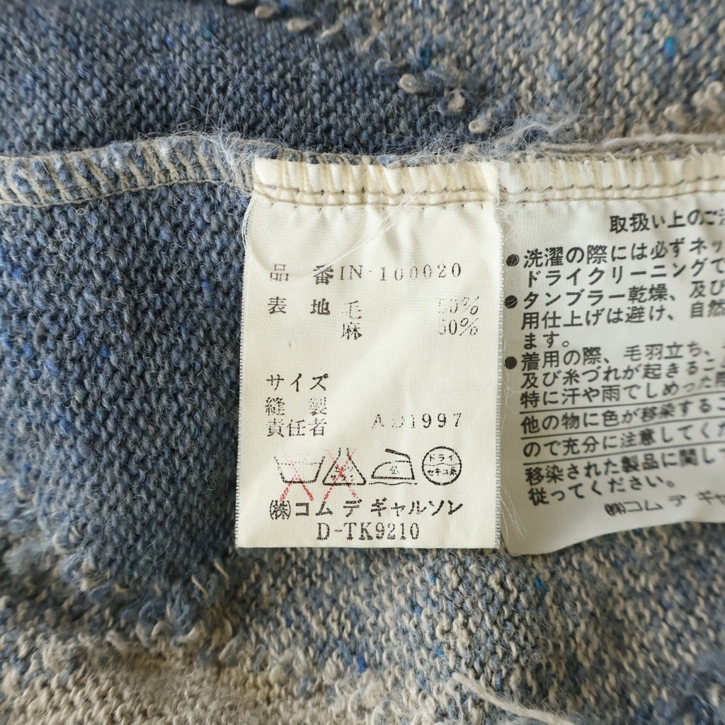 COMME des GARCONS HOMME(コムデギャルソンオム) 98SS 田中オム アーガイル柄 Vネック ニットセーター マルチ IN-100020 AD1997
