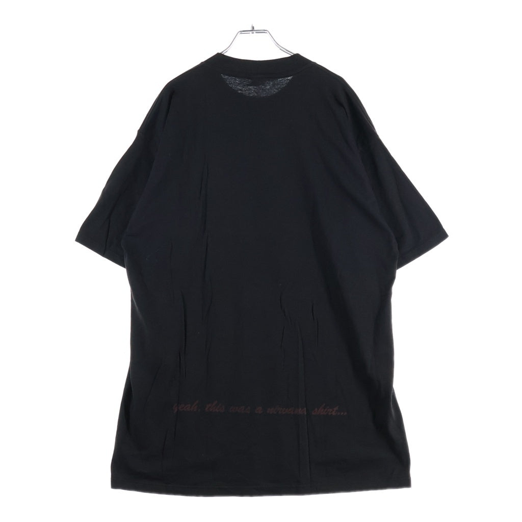 VINTAGE(ヴィンテージ) 90s VINTAGE NIRVANA ALL Apologies ニルヴァーナ オールアポロジーズ フロントプリント半袖Tシャツ カットソー ブラック