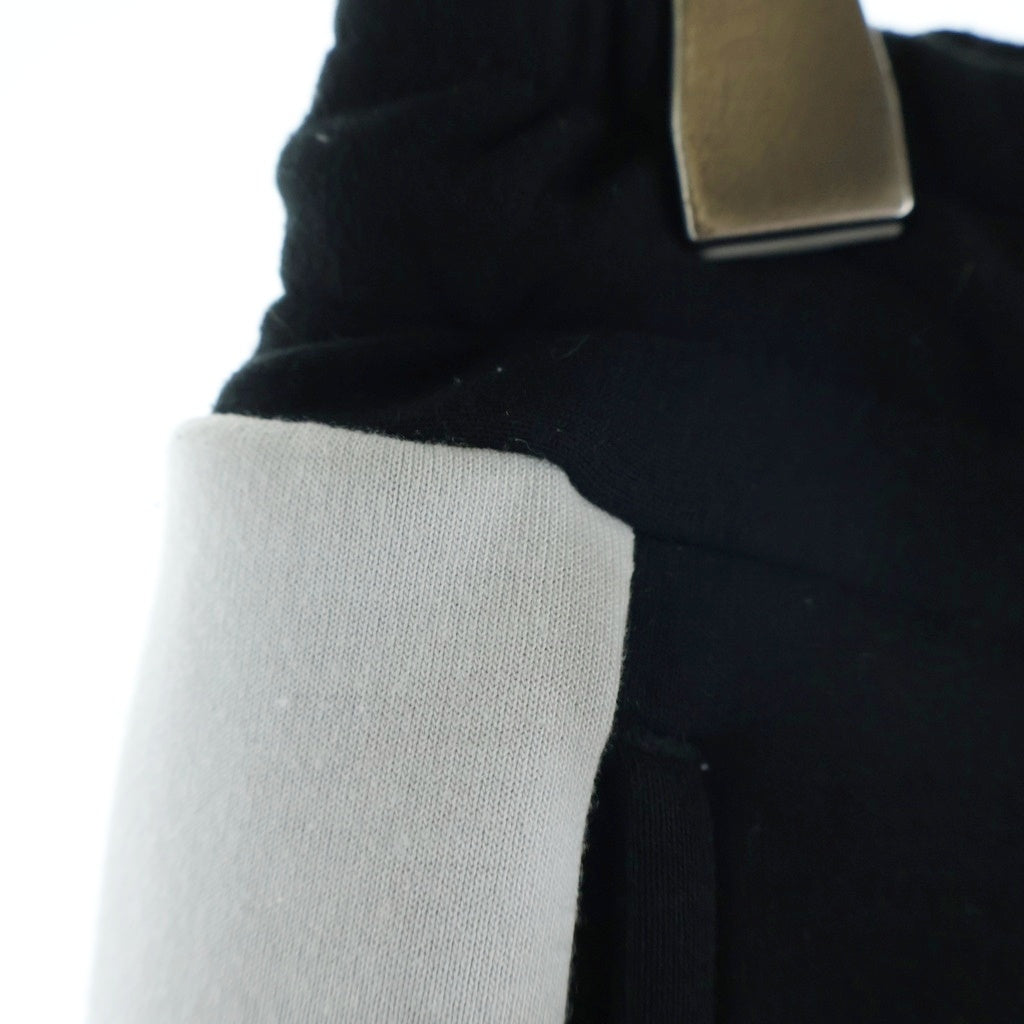 NO BRAND(ノーブランド) CRONOS クロノス Jogger Pants フロントロゴプリント サイドライン ジョガーパンツ ブラック/ブルー C11-SP-2545ST