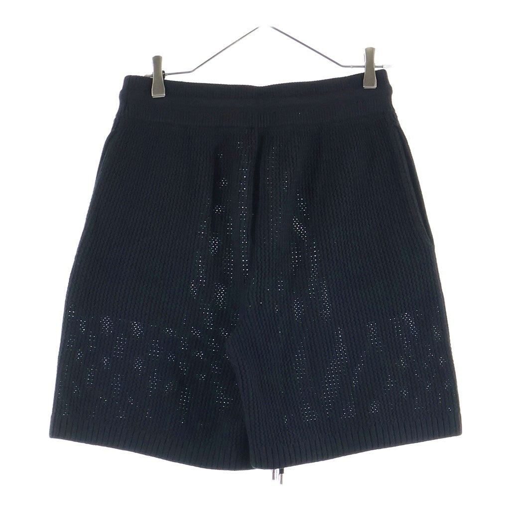 AMIRI(アミリ) CROCHET MESH SHORT クロシェ メッシュショーツ ハーフパンツ ブラック SRAMKNSH1047SVRBCOO