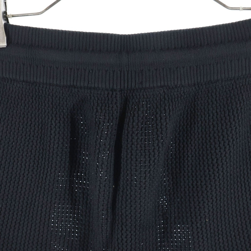 AMIRI(アミリ) CROCHET MESH SHORT クロシェ メッシュショーツ ハーフパンツ ブラック SRAMKNSH1047SVRBCOO