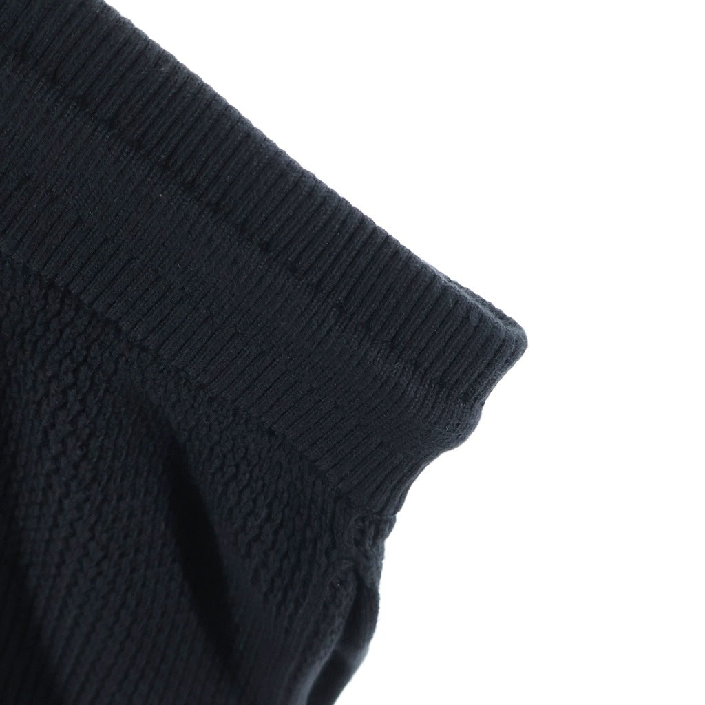AMIRI(アミリ) CROCHET MESH SHORT クロシェ メッシュショーツ ハーフパンツ ブラック SRAMKNSH1047SVRBCOO