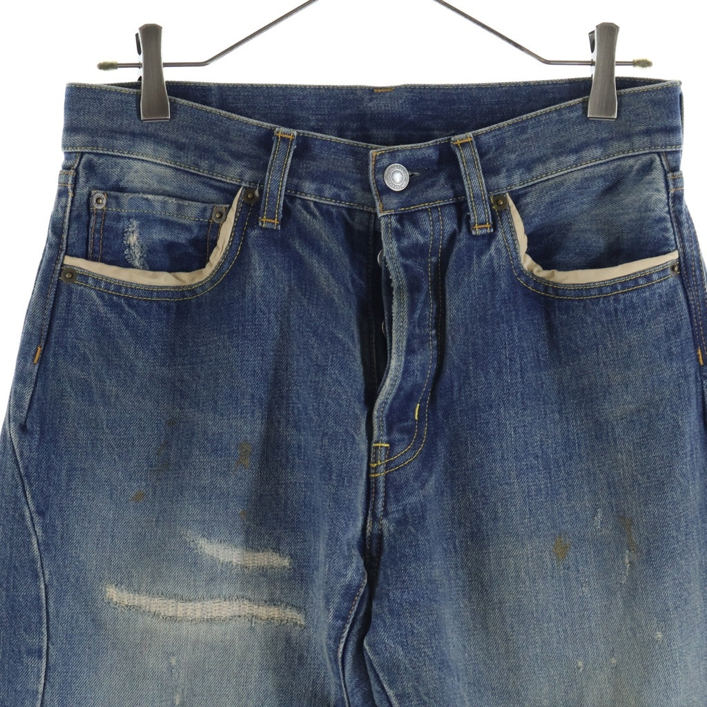 UNDERCOVER(アンダーカバー) 26SS but beautifu DENIM PANTS ダメージ加工 デニムパンツ インディゴ UC1F4503-1