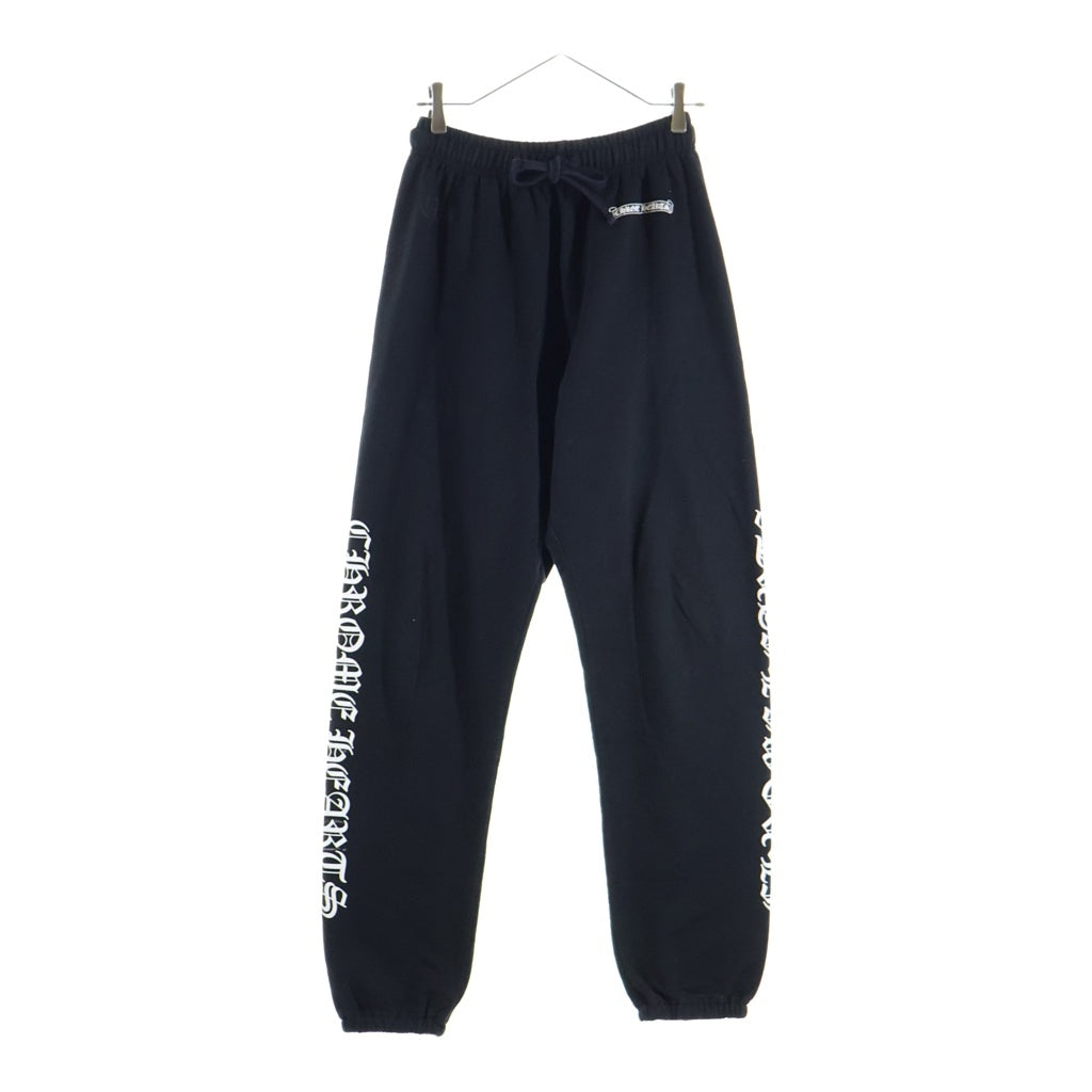 CHROME HEARTS(クロムハーツ) Scroll Label Fuck You Side Logo Sweat Long Pants スクロールラベル ファックユー サイドロゴ スウェットパンツ ブラック