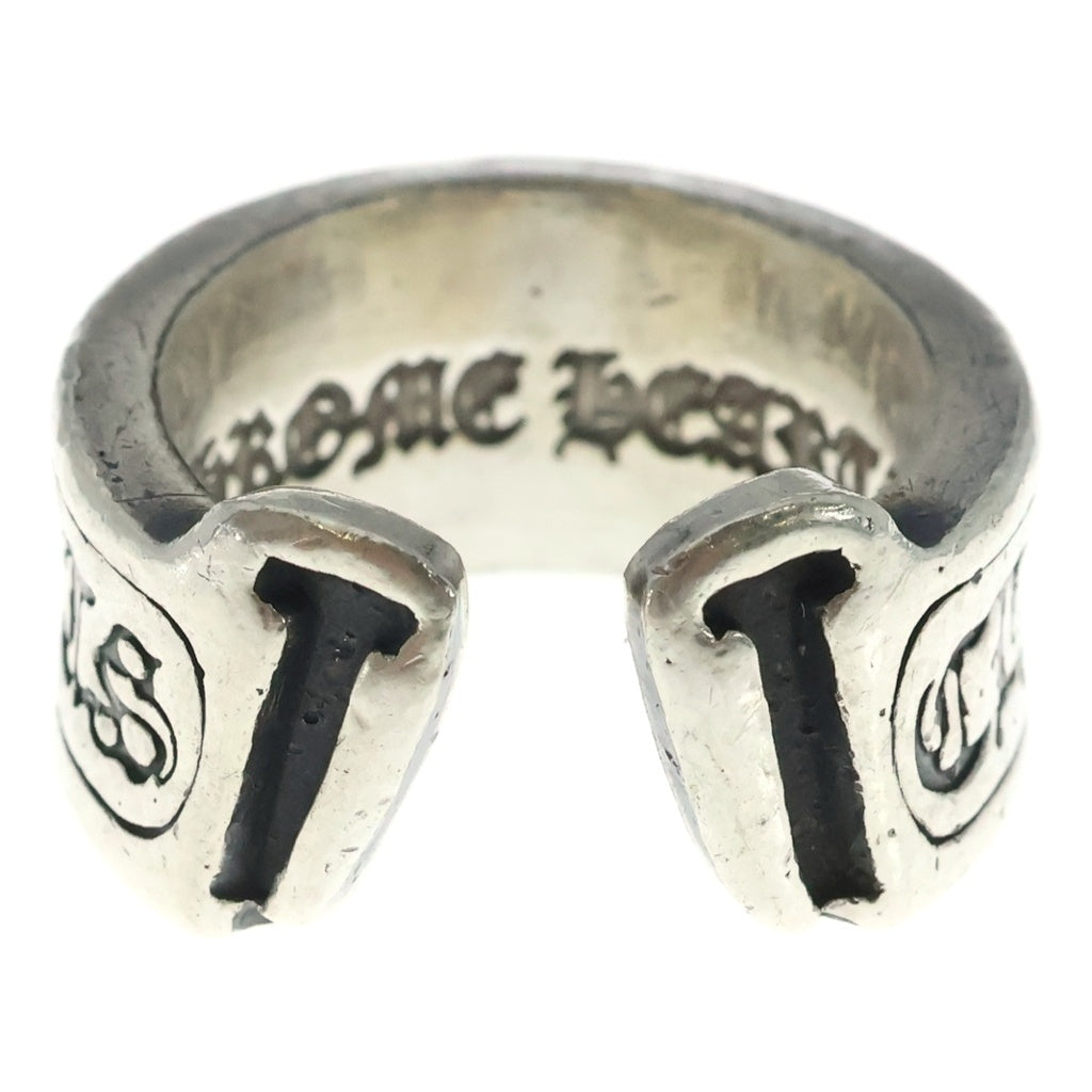 CHROME HEARTS(クロムハーツ) LG SCROLL LABEL ラージスクロールラベル リング シルバーBCA383