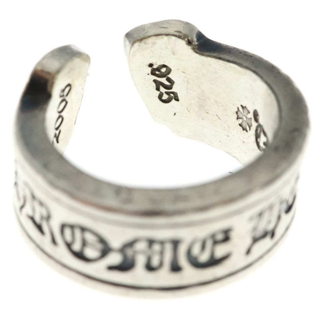 CHROME HEARTS(クロムハーツ) LG SCROLL LABEL ラージスクロールラベル リング シルバーBCA383