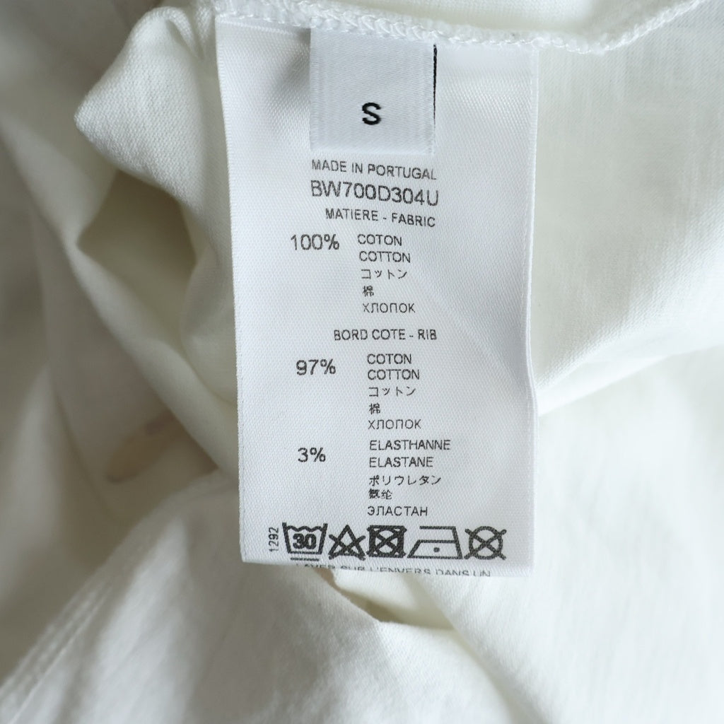 GIVENCHY(ジバンシィ) ×Disney Bambi ディズニー バンビ フロントプリント クルーネック半袖Tシャツ カットソー ホワイト BW700D304U