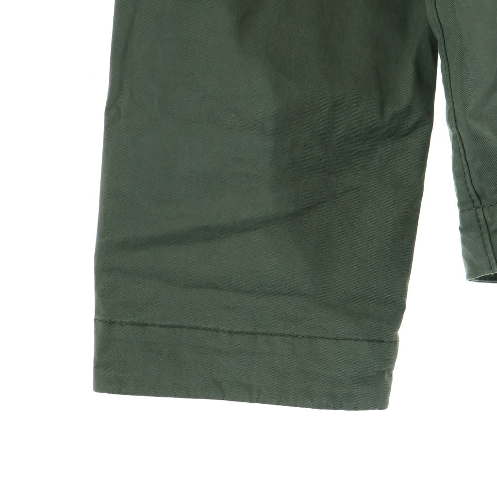 STONE ISLAND(ストーンアイランド) Cotton Twill Overshirt ロゴワッペン付き コットン ツイル オーバーシャツ カーキ 811511910