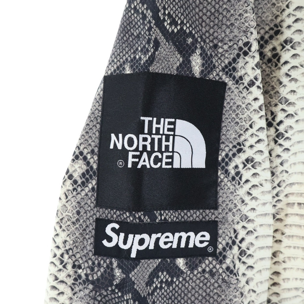 SUPREME(シュプリーム) 18SS ×THE NORTH FACE Snakeskin Taped Seam Coaches Jacket ザノースフェイス スネークスキン コーチジャケット グレー