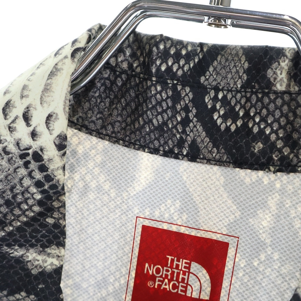 SUPREME(シュプリーム) 18SS ×THE NORTH FACE Snakeskin Taped Seam Coaches Jacket ザノースフェイス スネークスキン コーチジャケット グレー