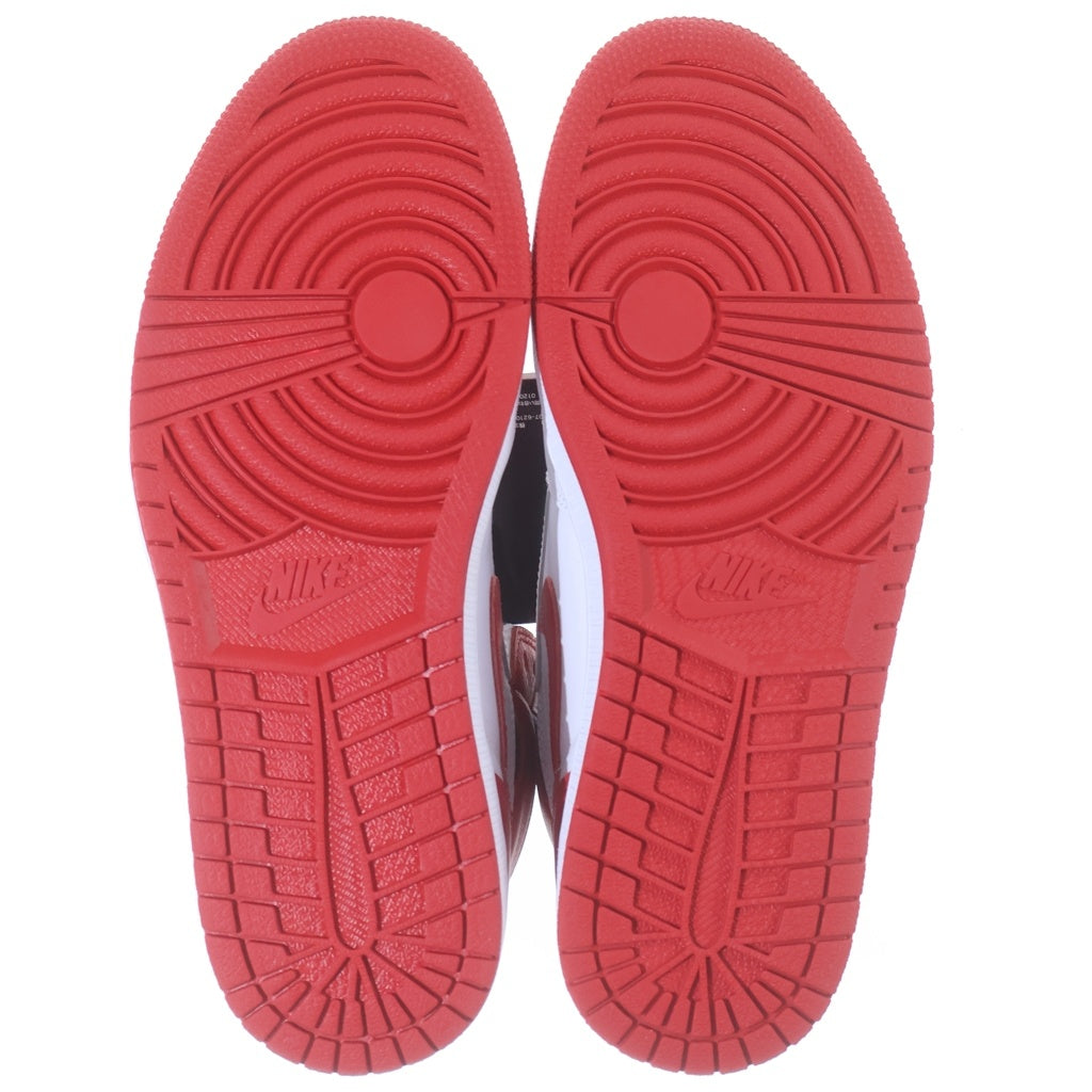NIKE(ナイキ) AIR JORDAN HIGH OG HERITAGE エアジョーダン 1 ヘリテージ ハイカットスニーカー レッド/ホワイト US9.5/27.5cm 555088-161