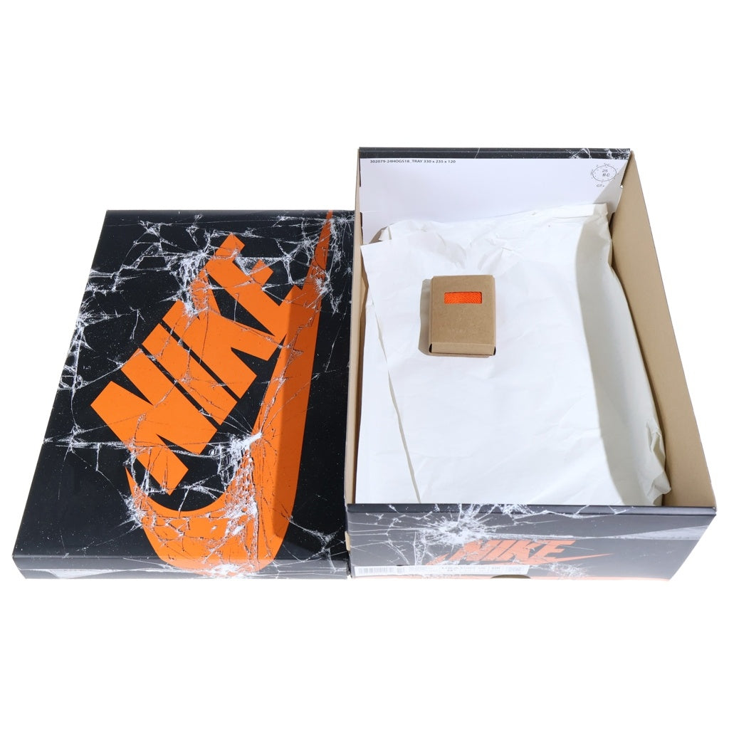 NIKE(ナイキ) AIR JORDAN 1 RETRO HIGH OG Shattered Backboard エアジョーダン1 レトロ シャッタードバックボード ハイカットスニーカー オレンジ/ブラック US9.5/27.5cm DZ5485-008