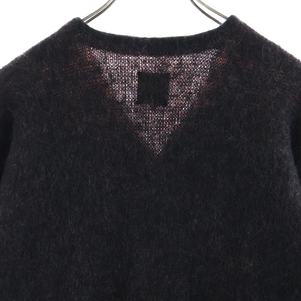 Needles(ニードルス) 20AW ×Girls Don't Cry MOHAIR CARDIGAN ガールズドントクライ モヘヤカーディガン ブラック/レッド HM412