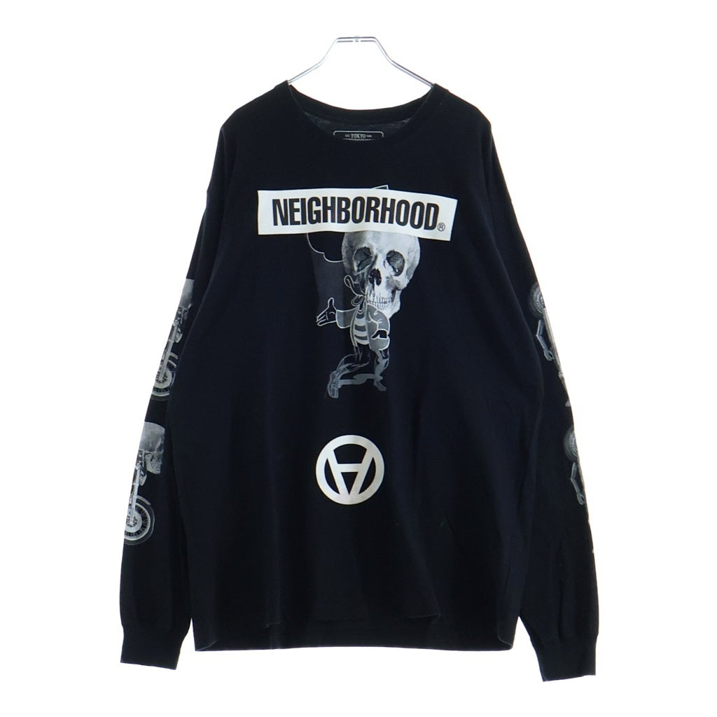 NEIGHBORHOOD(ネイバーフッド) 20SS KOSTAS SEREMETIS NHKS/C-TEE.LS コスタス セレメティス 長袖Tシャツ カットソー ブラック 201PCKSN-LT01S