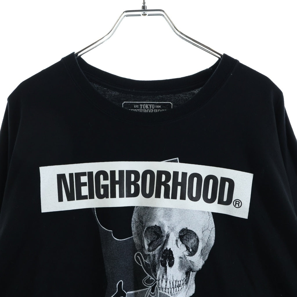 NEIGHBORHOOD(ネイバーフッド) 20SS KOSTAS SEREMETIS NHKS/C-TEE.LS コスタス セレメティス 長袖Tシャツ カットソー ブラック 201PCKSN-LT01S