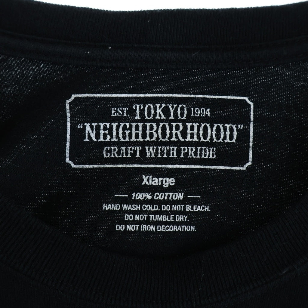 NEIGHBORHOOD(ネイバーフッド) 20SS KOSTAS SEREMETIS NHKS/C-TEE.LS コスタス セレメティス 長袖Tシャツ カットソー ブラック 201PCKSN-LT01S