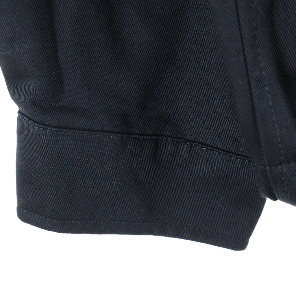 NEIGHBORHOOD(ネイバーフッド) 23AW ZIP WORK JACKET バックロゴ ジップアップ ワークジャケット ブラック 232TSNH-JKM07