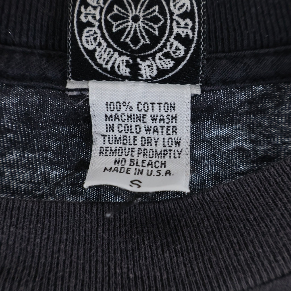 CHROME HEARTS(クロムハーツ) OLD S/S オールド ヴァインダガー バックホースシュープリント 半袖Tシャツカットソー