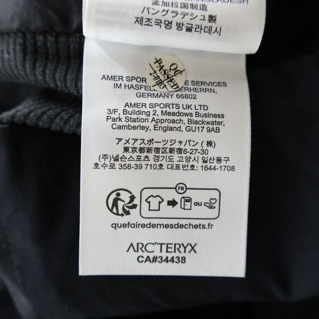 ARC'TERYX(アークテリクス) Atom SL Hoody フーディー マウンテンパーカー ブラック X000005409