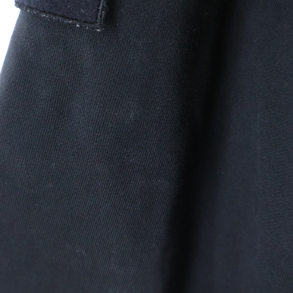 STONE ISLAND(ストーンアイランド) ORGANIC COTTON FLEECE HOODIE SWEATER アームコンパスロゴワッペン プルオーバースウェットパーカー ブラック K2S15G100062 S0051