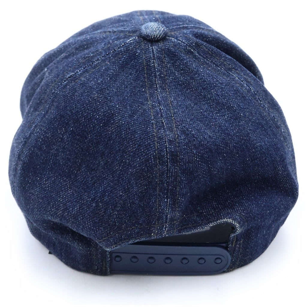 RRL(ダブルアールエル) DENIM TRUCKER CAP ロゴワッペンデニム トラッカーキャップ 帽子 インディゴ 782785604001