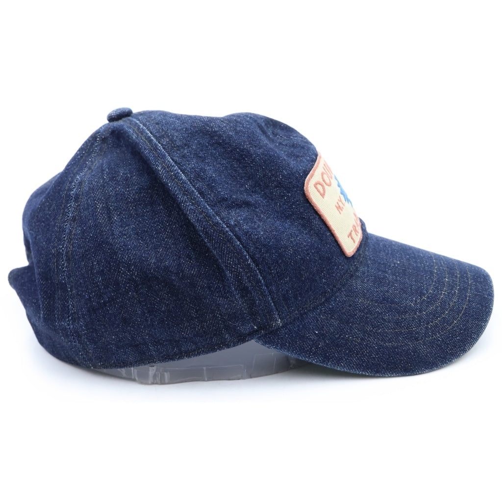 RRL(ダブルアールエル) DENIM TRUCKER CAP ロゴワッペンデニム トラッカーキャップ 帽子 インディゴ 782785604001