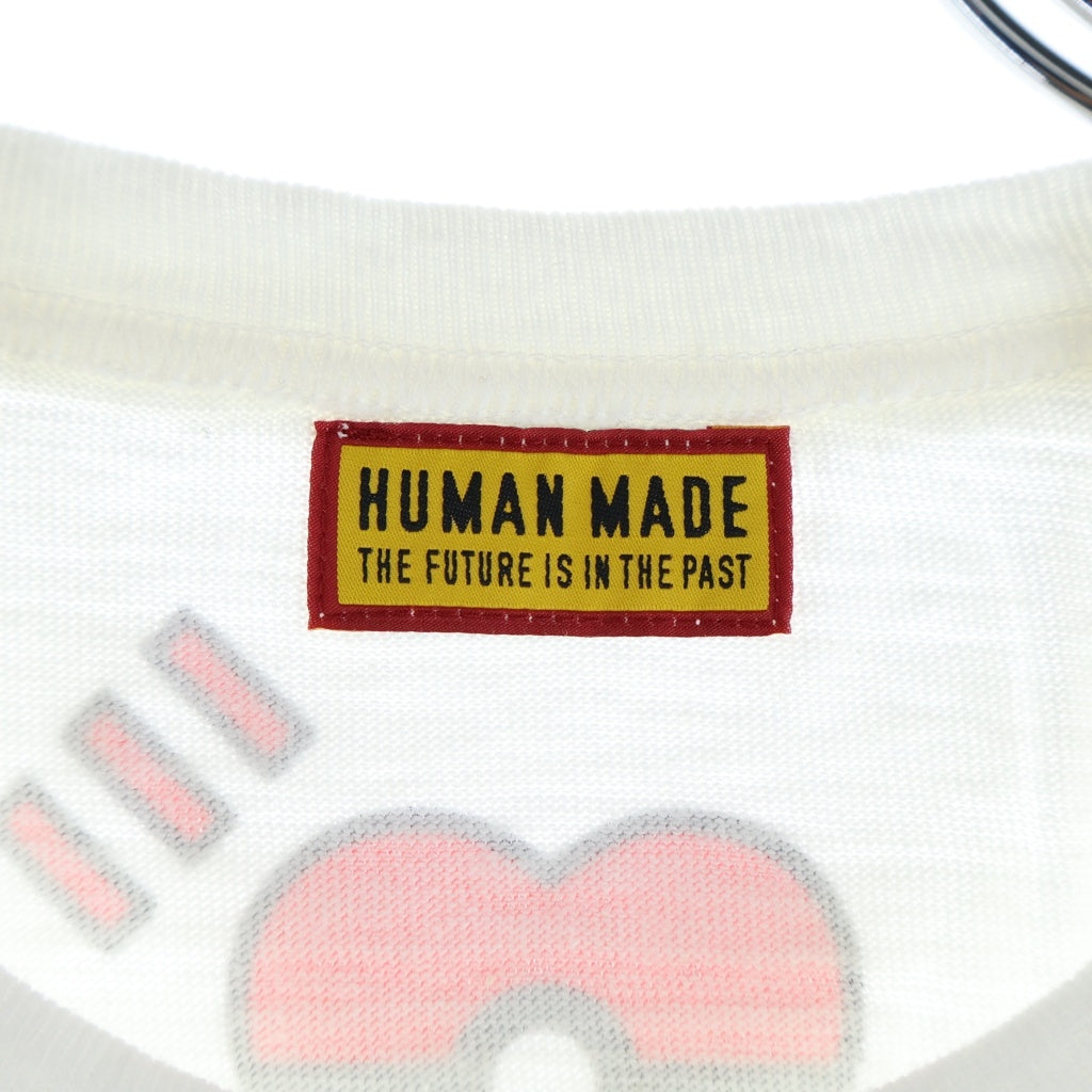 HUMAN MADE(ヒューマンメイド) 25AW ×POKEMON MADE GRAPHIC T-SHIRT ポケモン グラフィックプリント クルーネック半袖Tシャツ カットソー ホワイト