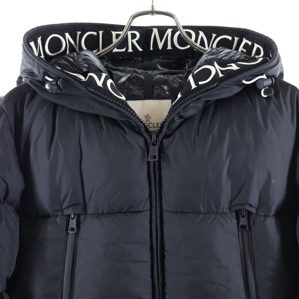 MONCLER(モンクレール) 21AW MONTCLA GIUBBOTTO モンクラー ロゴ刺繍 ナイロンダウンジャケット G20911A00144 ブラック G20911A0014 C0300