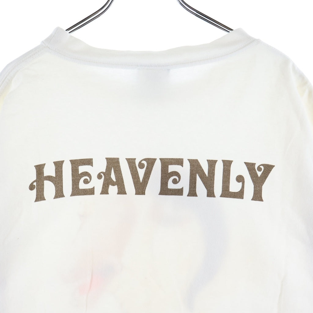 SAINT MICHAEL(セントマイケル) 21AW SHEEP HEAVEN Tee シープヘブン フロントプリント半袖Tシャツ カットソー ホワイト SM-A21-0000-008